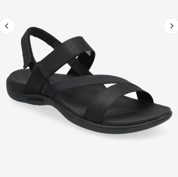 Merrell District 3 Strap Web - Black - Hiking Sandals - Picture 1 of 7